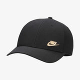 Cappello Nike Club Dri-FIT nero con visiera curva,