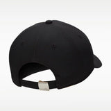 Cappello Nike Club Dri-FIT nero con visiera curva