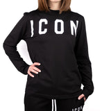 ICON Maglia Manica Lunga Nero ICDF2W6M001