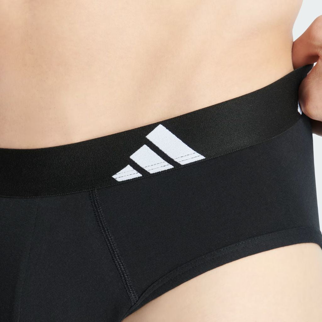 Adidas Slip in Confezione da 3 Total Black JK3936
