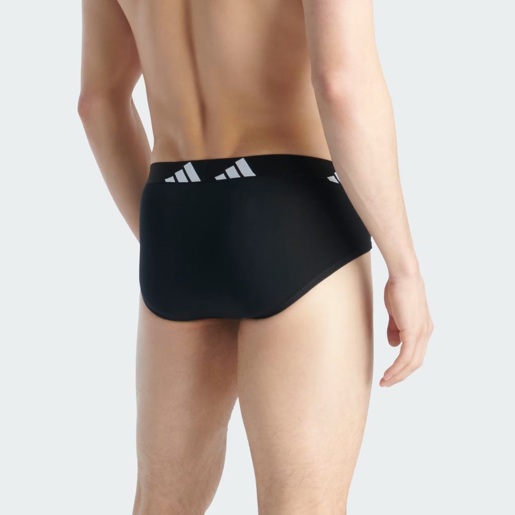 Adidas Slip in Confezione da 3 Total Black JK3936
