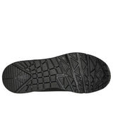 Sneaker Skechers Uno Gen1 nera con dettaglio metallizzato rose gold