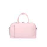 Borsa Sun68 Case Bag Premium rosa in ecopelle, struttura compatta 31x22x10 cm, con tasca interna ed esterna con zip, manico corto, tracolla e portachiavi logato.