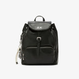 Zaino Sun68 Bagpack Premium nero donna in ecopelle - spalline regolabili e tasca zip esterna