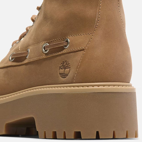 Timberland Stivaletto Sfrangiato Stone Street Beige TB0A27YZ EN1