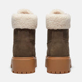 Timberland Stivaletto Pelliccia Stone Street Marrone TB0A2PU6 W01