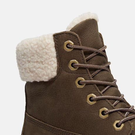 Timberland Stivaletto Pelliccia Stone Street Marrone TB0A2PU6 W01