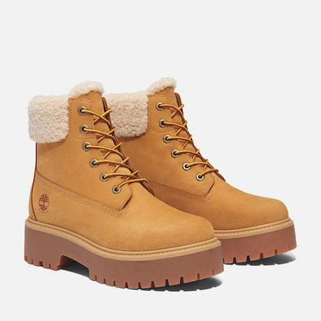 Timberland Stivaletto Pelliccia Stone Street Giallo TB0A2PU6 754