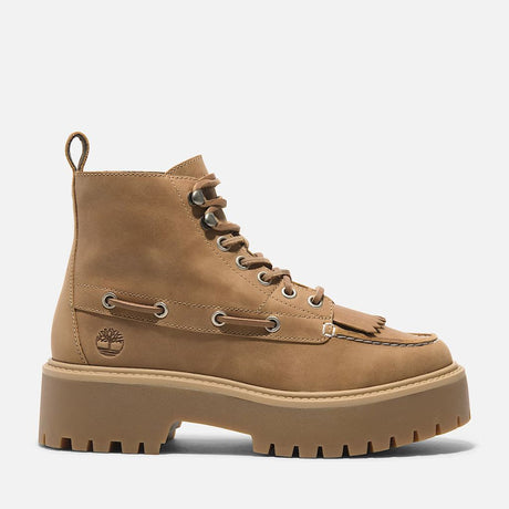 Timberland Stivaletto Sfrangiato Stone Street Beige TB0A27YZ EN1