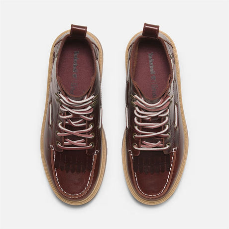 Timberland Stivaletto Sfrangiato Stone Street Bordeaux TB0A27YZ EIW