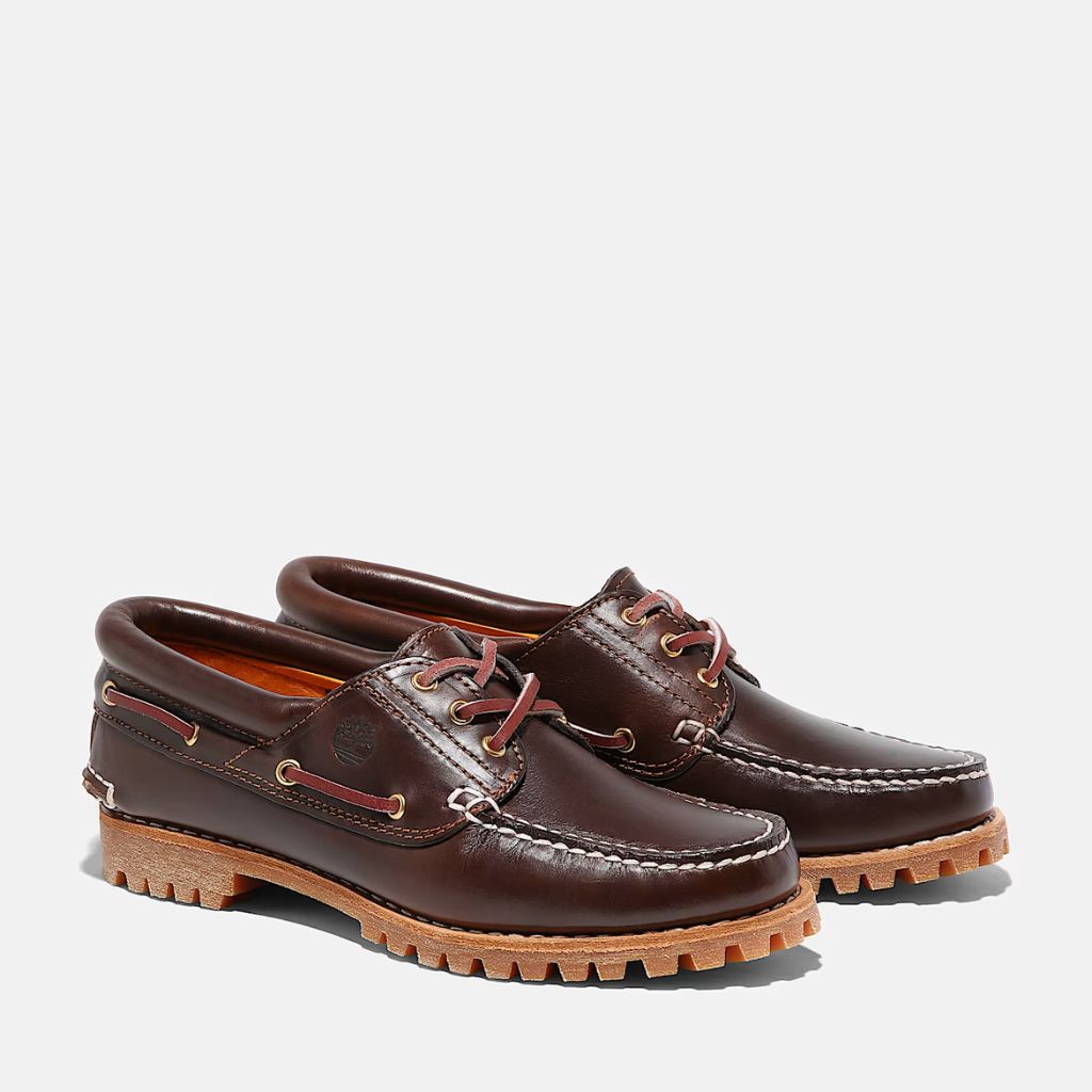Timberland Scarpa da Barca Authentic Marrone TB051304 214