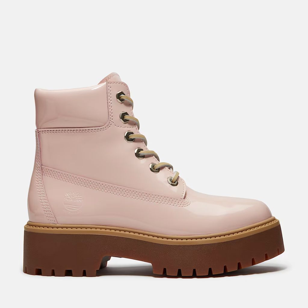 Timberland Stivaletto Platform Stone Street Rosa TB0A2H3C A5H