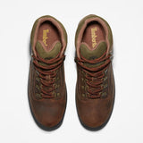 Scarponcino Timberland Euro Hiker marrone con collo verde