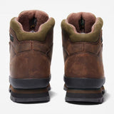Scarponcino Timberland Euro Hiker marrone con collo verde