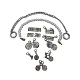 Kit Custom Timberland Catene, Perle  e charms argento