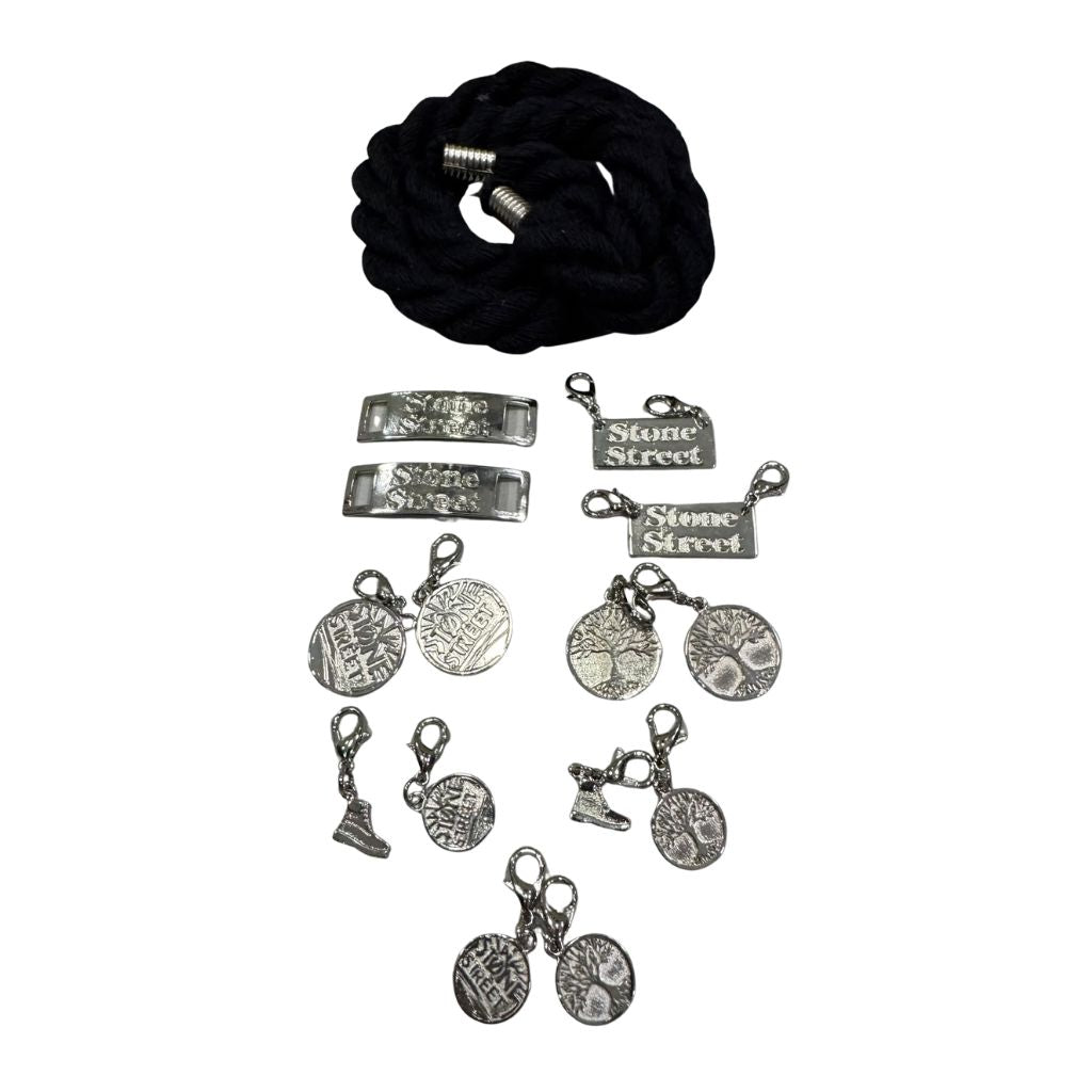 Timberland Kit Fai Da Te Corda e Charms Argento