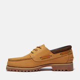 Scarpa da barca Timberland wheat con lacci bicolore