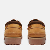Scarpa da barca Timberland wheat con lacci bicolore