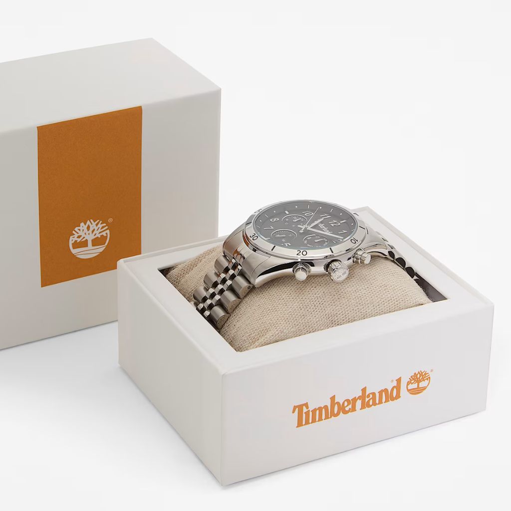Orologio Timberland Ashmont nero cassa acciaio