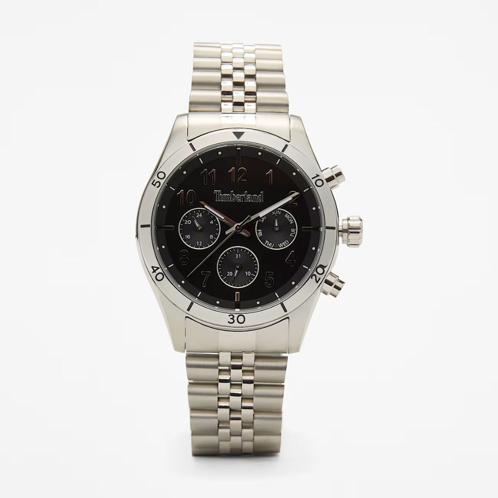 Orologio Timberland Ashmont nero cassa acciaio
