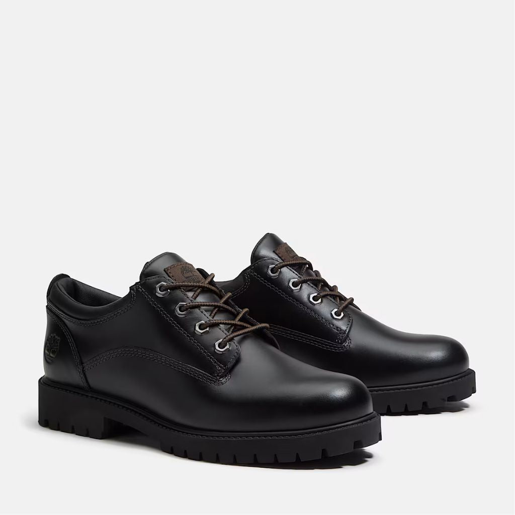 Scarpa Timberland Heritage Oxford nera allacciata