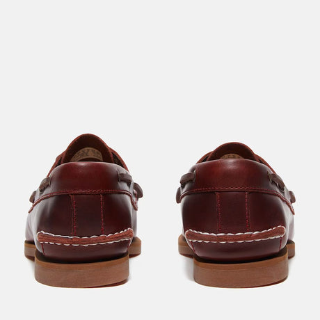 Scarpa da barca Timberland Classic Bordeaux donna - pelle premium e suola EVA, allacciatura classica