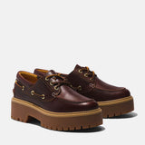 Scarpa Timberland Stone Street bordeaux con plateau gum