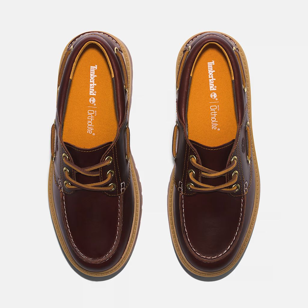 Scarpa Timberland Stone Street bordeaux con plateau gum