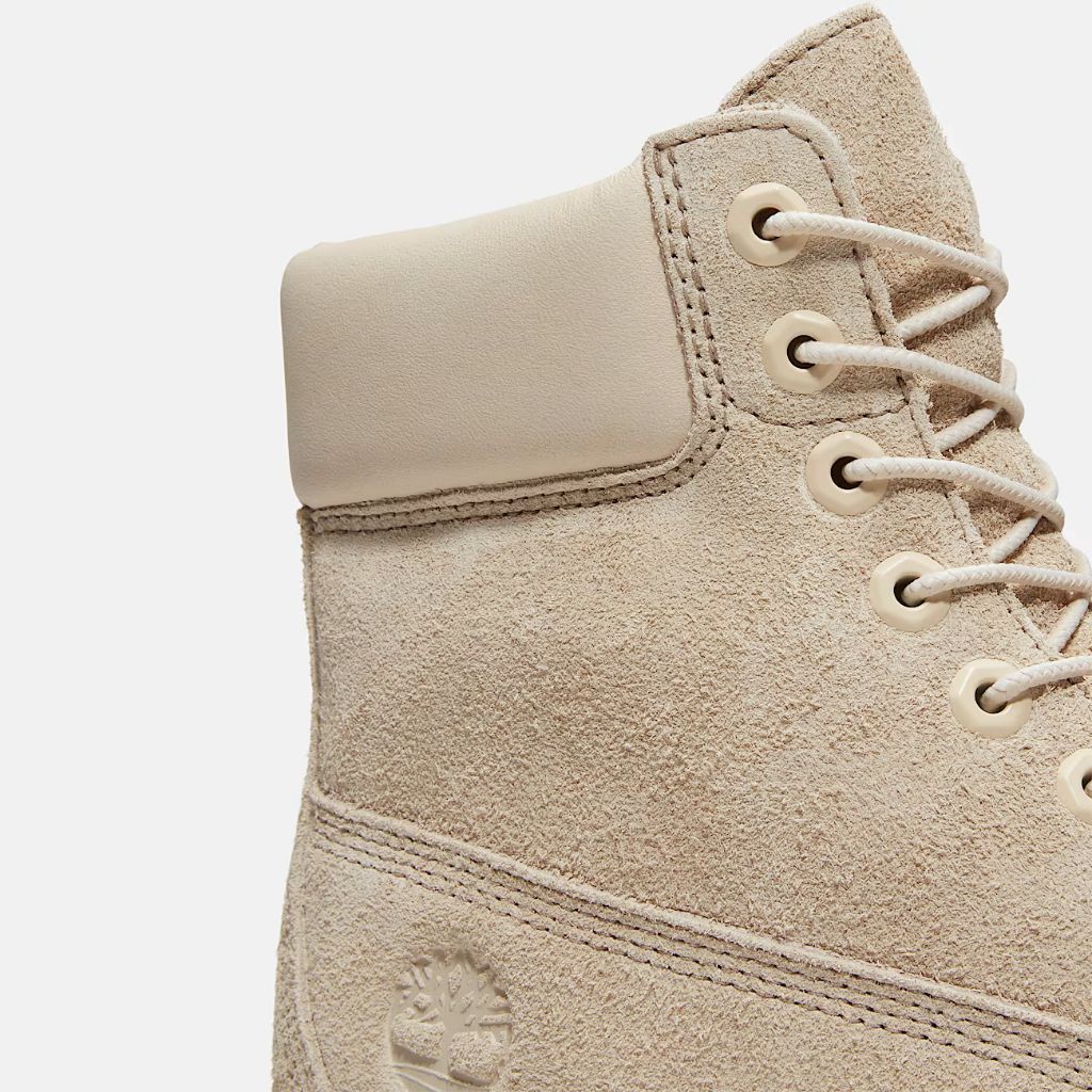 Timberland 6-Inch in suede sabbia con suola gommata