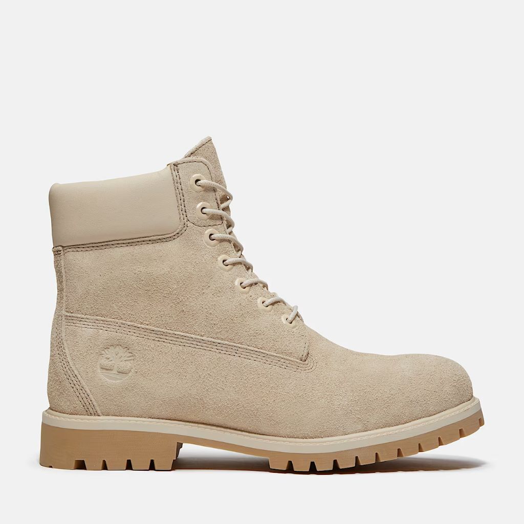 Timberland 6-Inch in suede sabbia con suola gommata