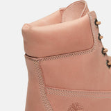 Stivale Timberland Premium 6-Inch rosa in nubuck