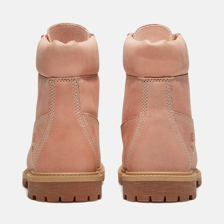 Stivale Timberland Premium 6-Inch rosa in nubuck