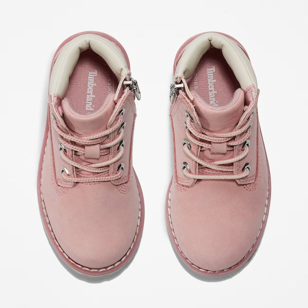 Stivaletto Timberland rosa bambino