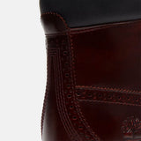 Stivale Timberland Brogue bordeaux con impunture