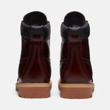 Stivale Timberland Brogue bordeaux con impunture