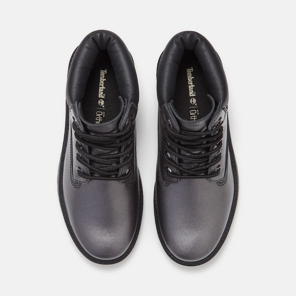Stivaletto Timberland Stone Street Platform in pelle metallizzata