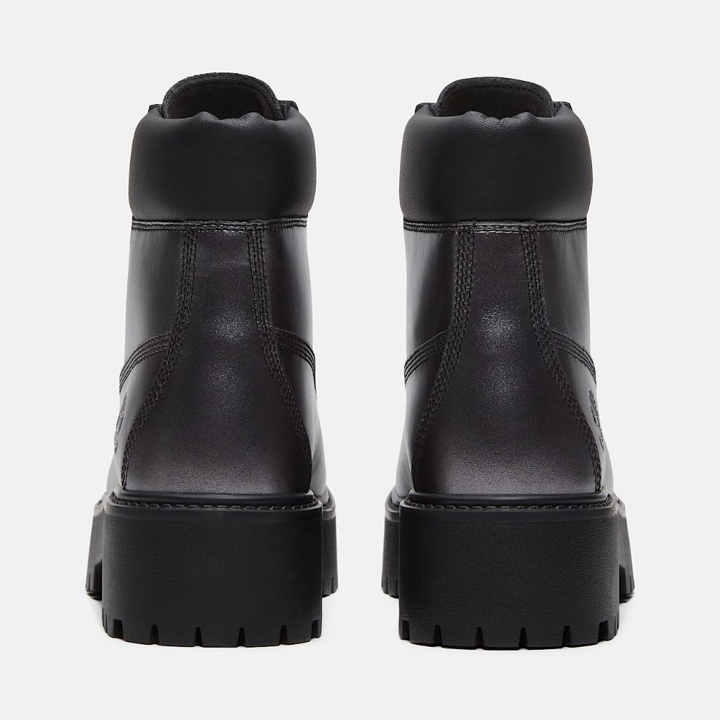 Stivaletto Timberland Stone Street Platform in pelle metallizzata