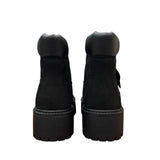Stivale Timberland Stone Street nero con plateau chunky