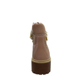 Stivale Timberland Stone Street rosa cipria con lacci corda