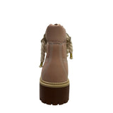 Stivale Timberland Stone Street rosa con lacci corda oro