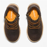 Stivaletto Timberland marrone bambino con zip laterale