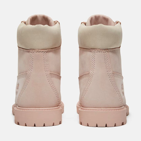 Stivale Timberland rosa con linguetta ribassabile