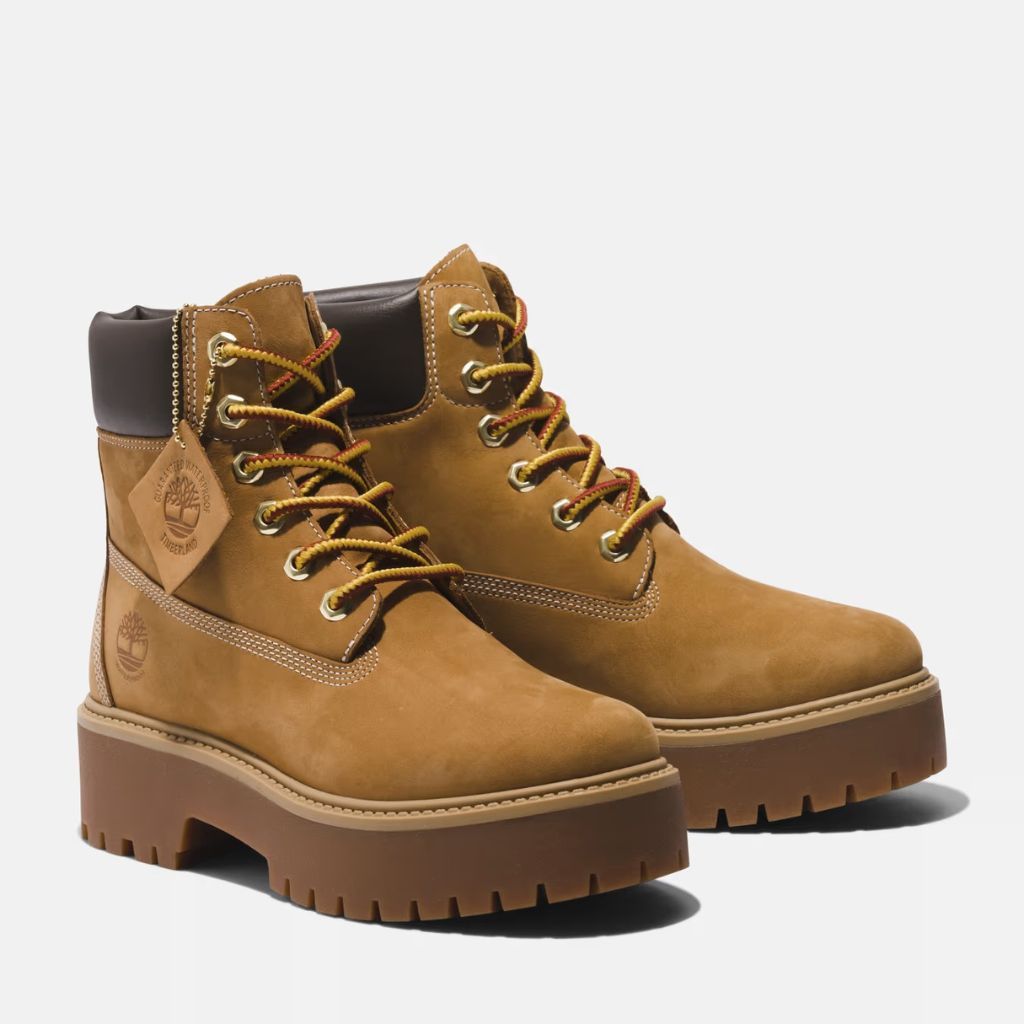 Timberland Stivaletto Platform Stone Street Giallo D2311