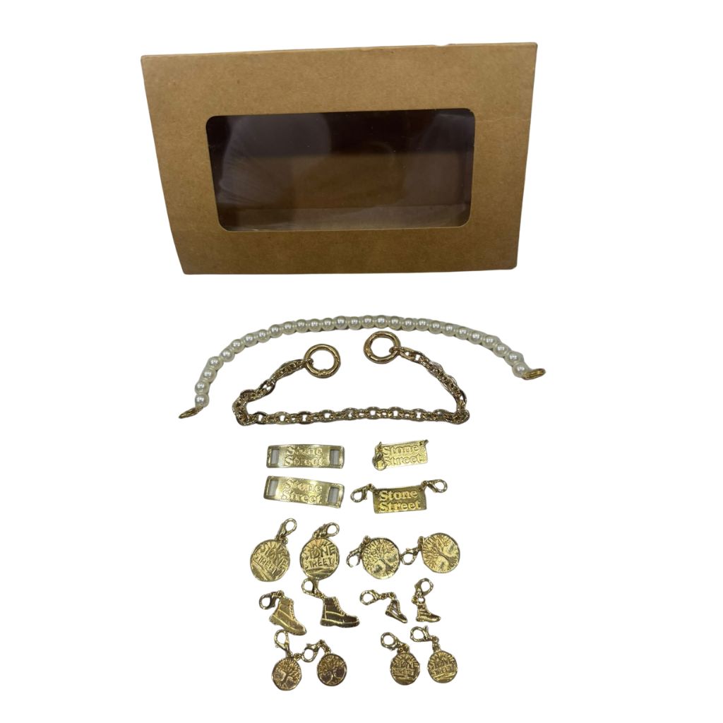 Timberland Kit Fai Da Te Catena, Perle e Charms Oro