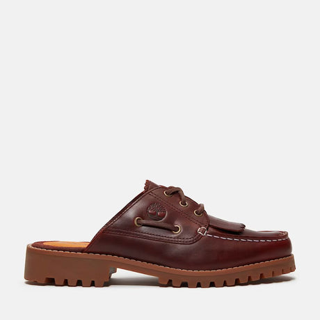 Sabot mule Timberland Authentic Bordeaux donna - pelle premium e fodera ReBOTL riciclata