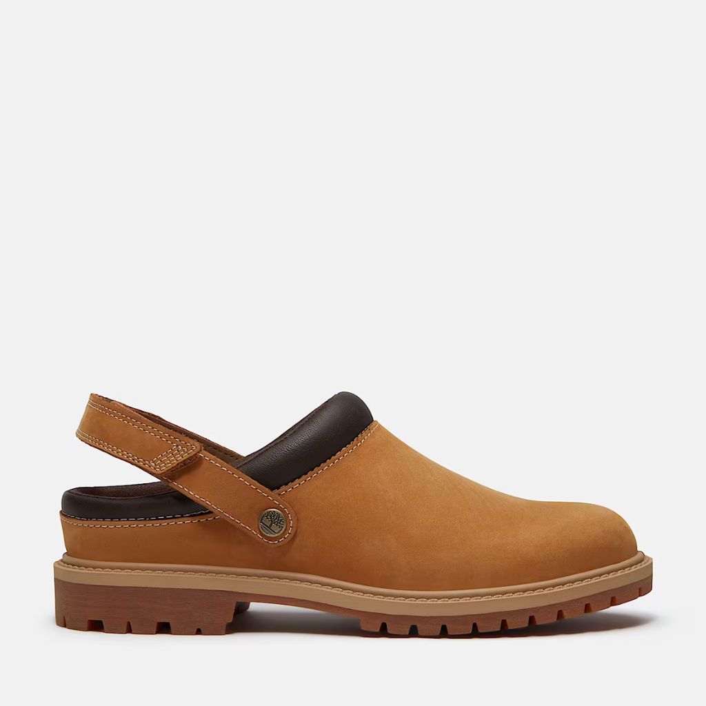 Zoccolo Timberland Premium donna giallo - pelle premium, suola in gomma e soletta Anti-Fatigue