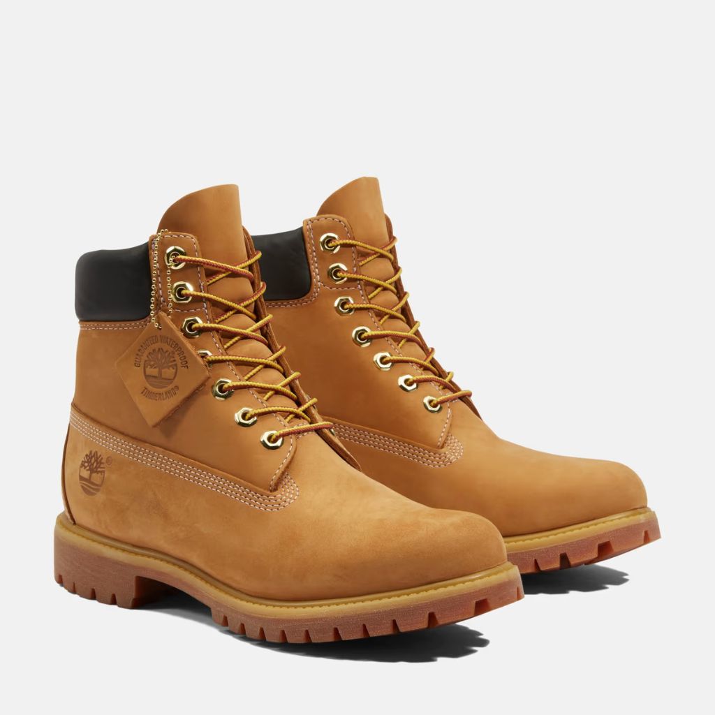 Timberland Stivaletto Stringato Premium 6-Inch Giallo TB110061 713
