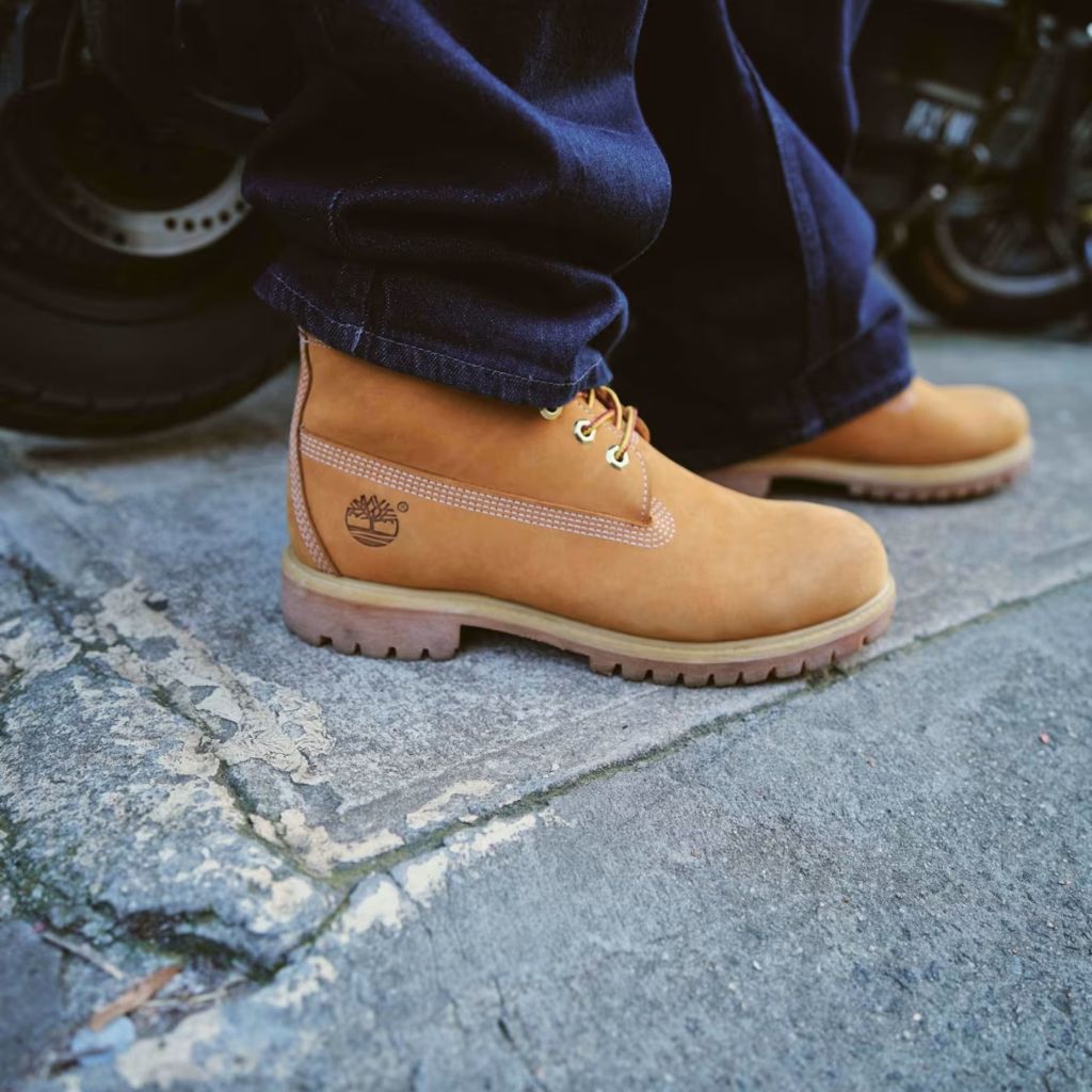 Timberland Stivaletto Stringato Premium 6-Inch Giallo TB110061 713
