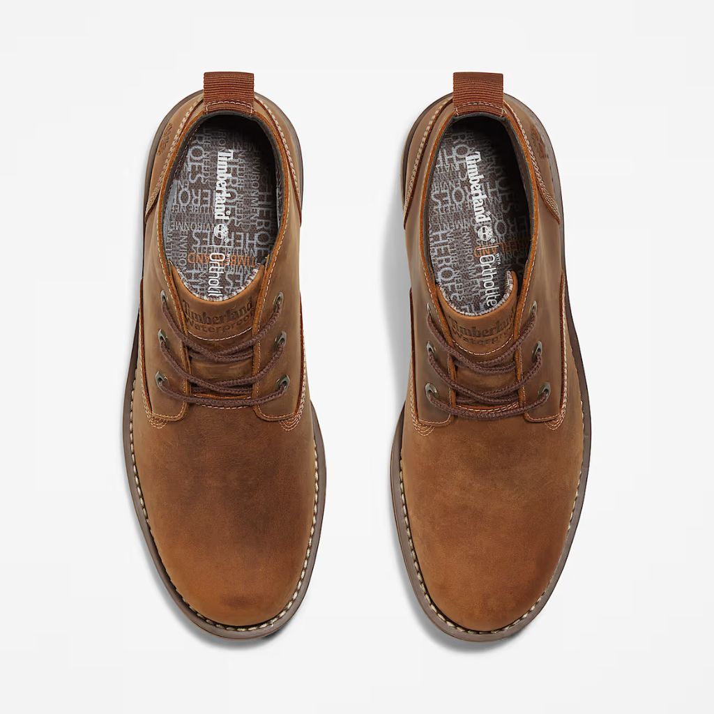 Timberland Chukka Polacchina Marrone Cuoio TB1A2NF3 F13