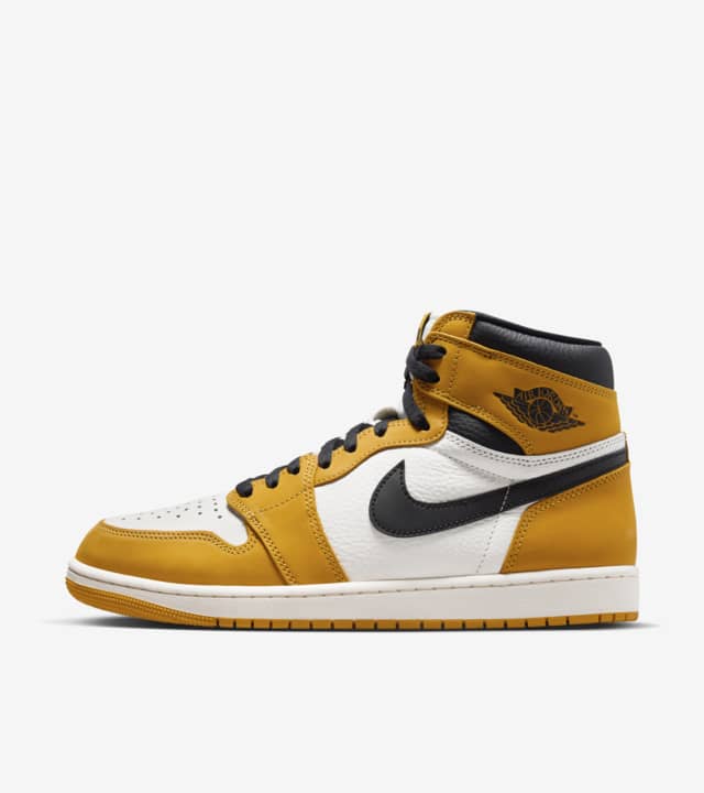 Air jordan 1s yellow and black online